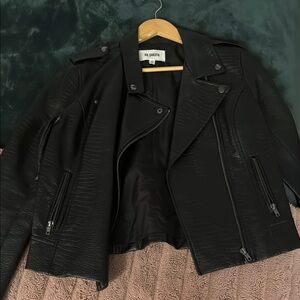 BB Dakota Black Leather Jacket